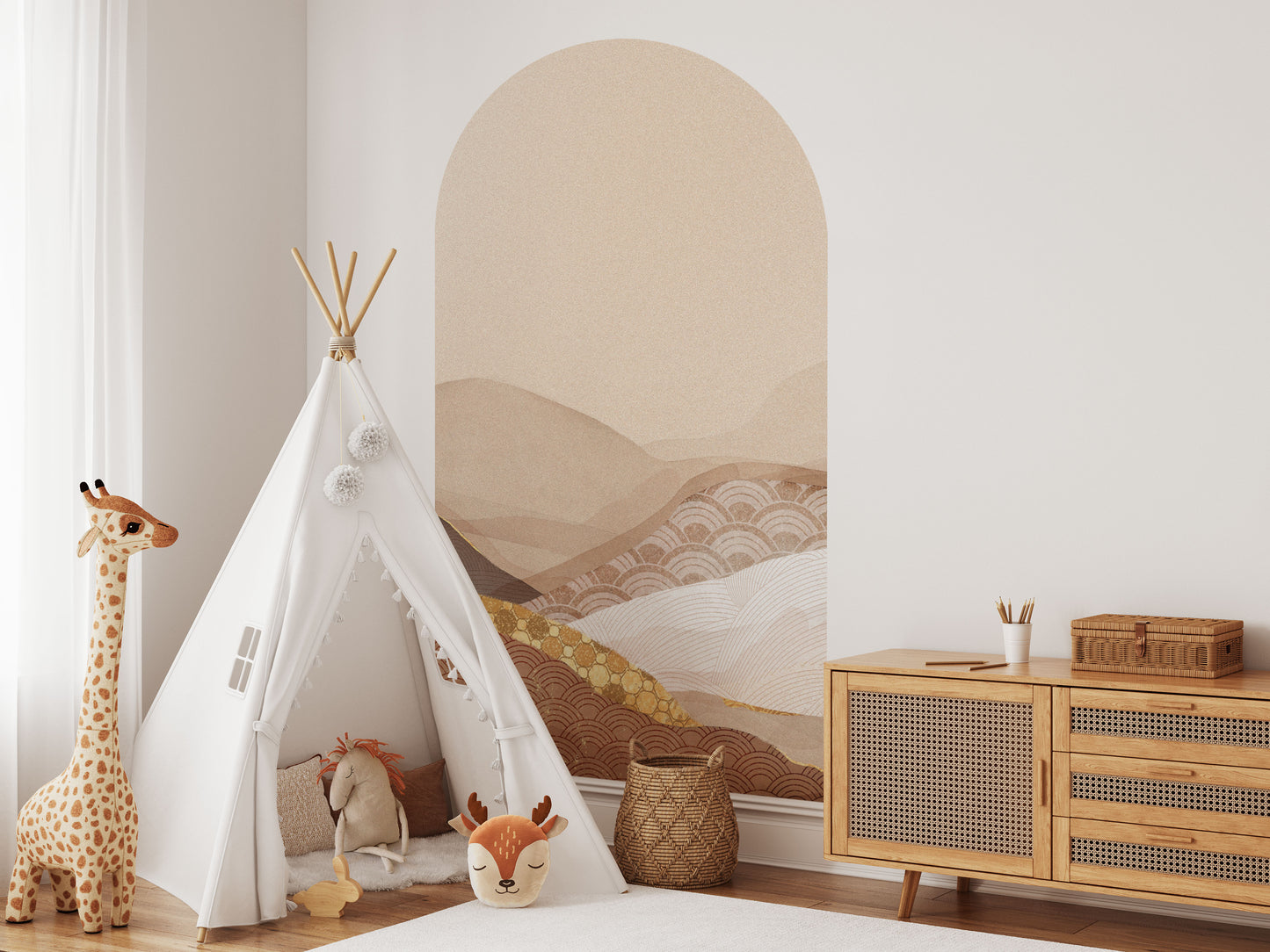 Sahara Arch Wall Decal - Wall Decals Australia - Fable and Fawn