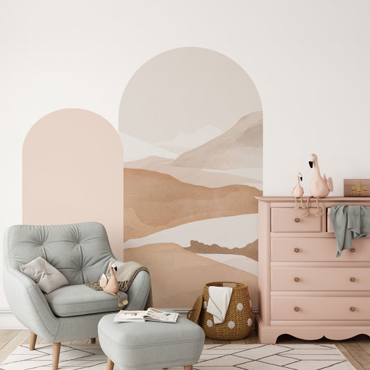Desert Spice Arch Wall Decal - Wall Decals Australia - Fable and Fawn