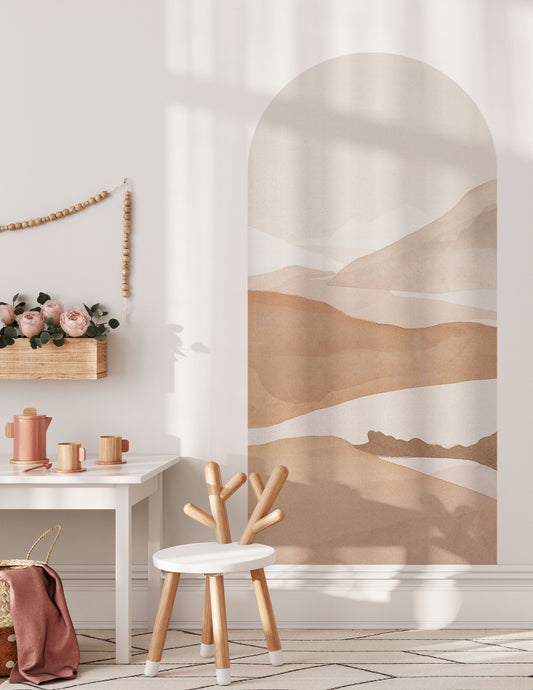 Desert Spice Arch Wall Decal - Wall Decals Australia - Fable and Fawn