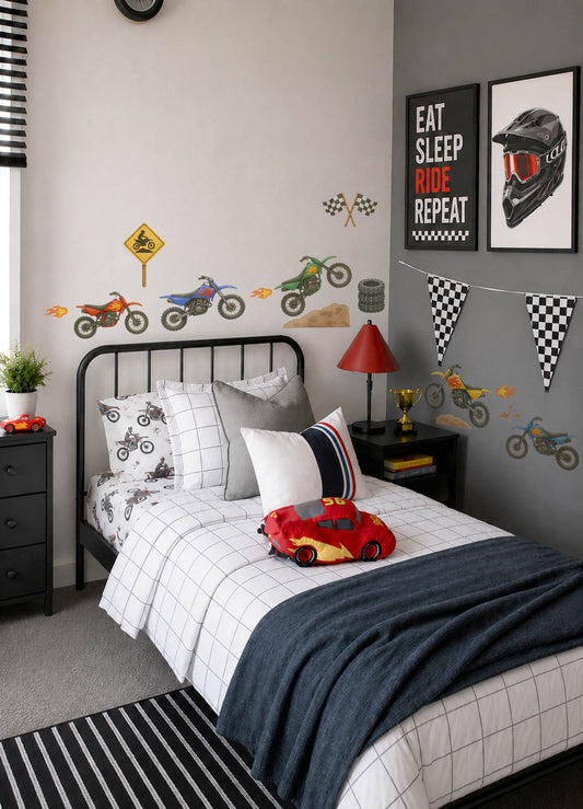 Dirt Bike Wall Decals
