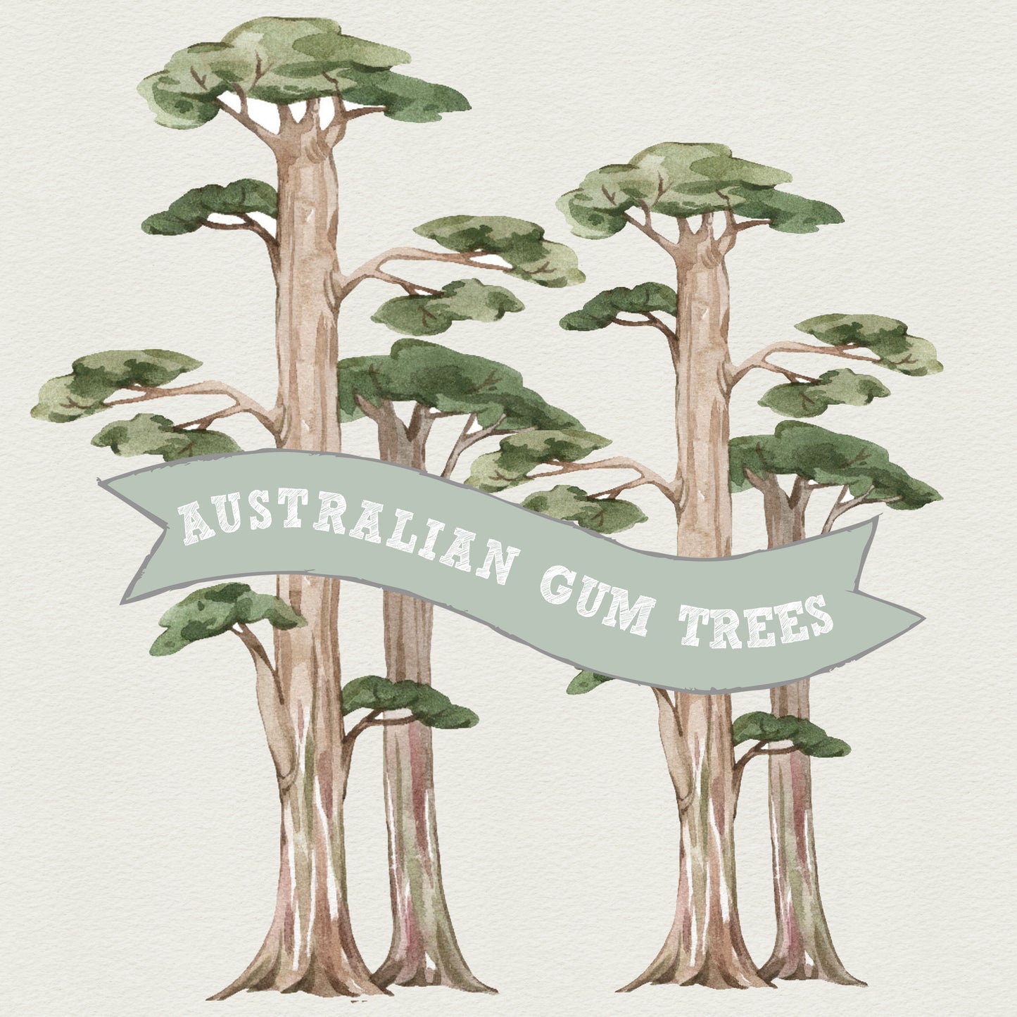 Gum Tree Wall Decals - Wall Decals - Fable and Fawn