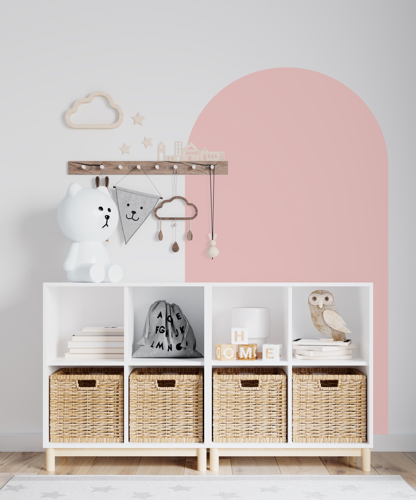 Arch Wall Decals - Blush - Wall Decals Australia - Fable and Fawn