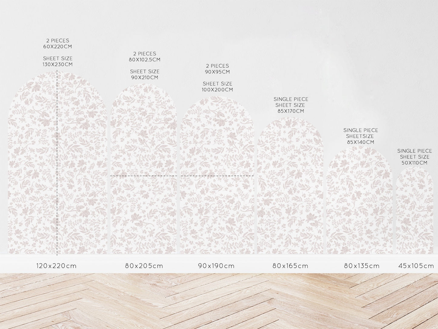 Arch Wall Decal - Isabella - Wall Decals Australia - Fable and Fawn