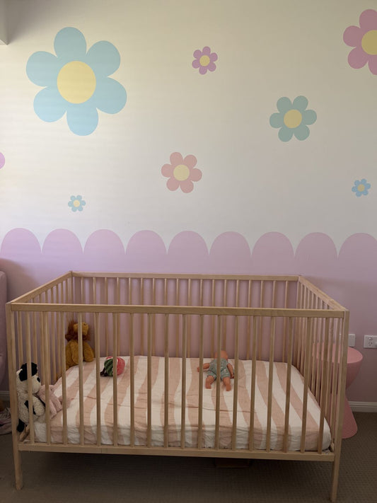 Scallop Edge Wallpaper (Lilac) - Wallpaper - Fable and Fawn