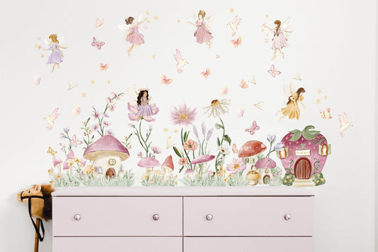 Strawberry Fairy House - - Fable and Fawn