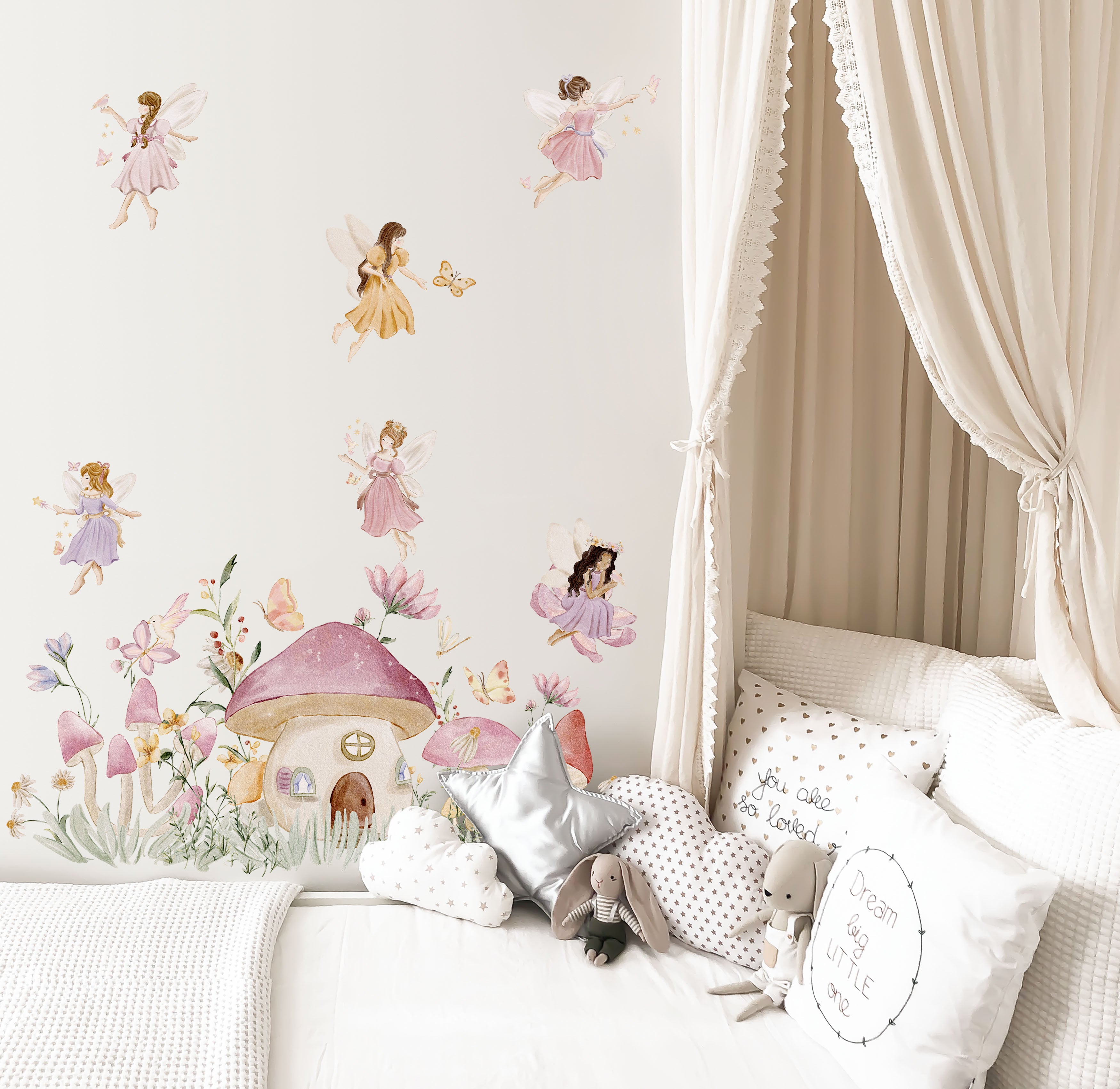 Enchanted Fairy Wall Stickers (Small Set) – Fable and Fawn