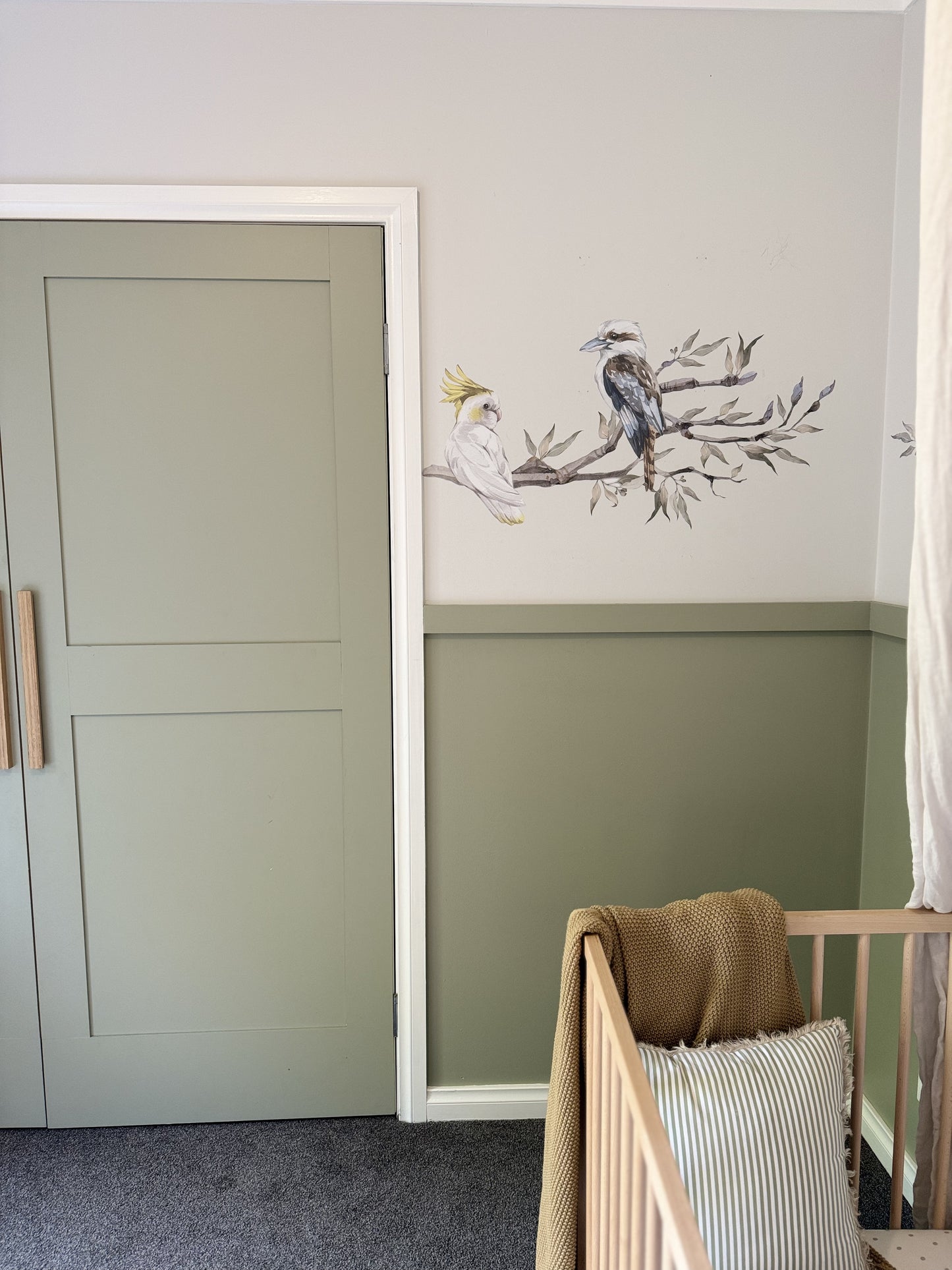 Gum Tree Branch + Animals - Wall Decals Australia - Fable and Fawn