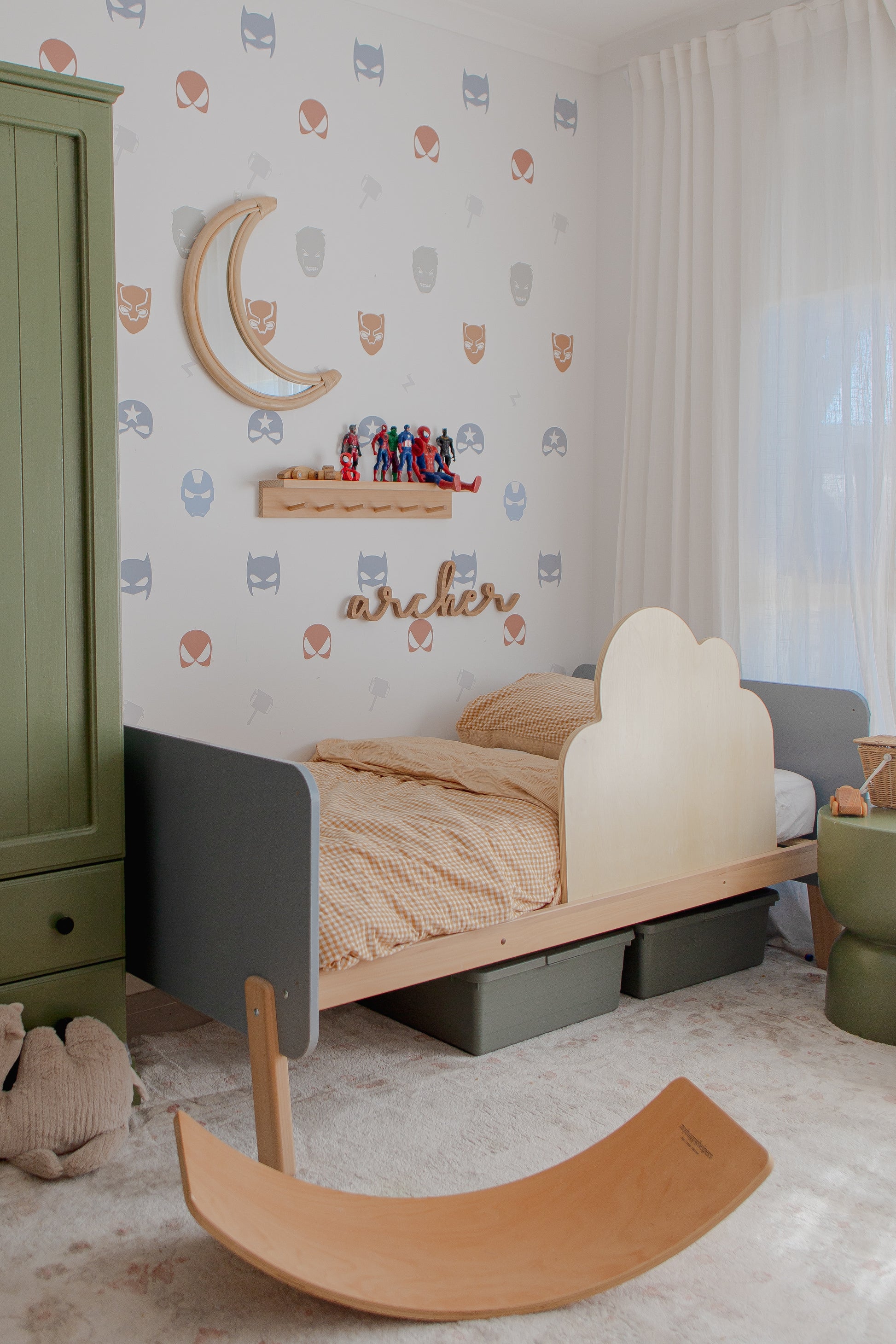 Superhero Wall Decals - Wall Decals Australia - Fable and Fawn