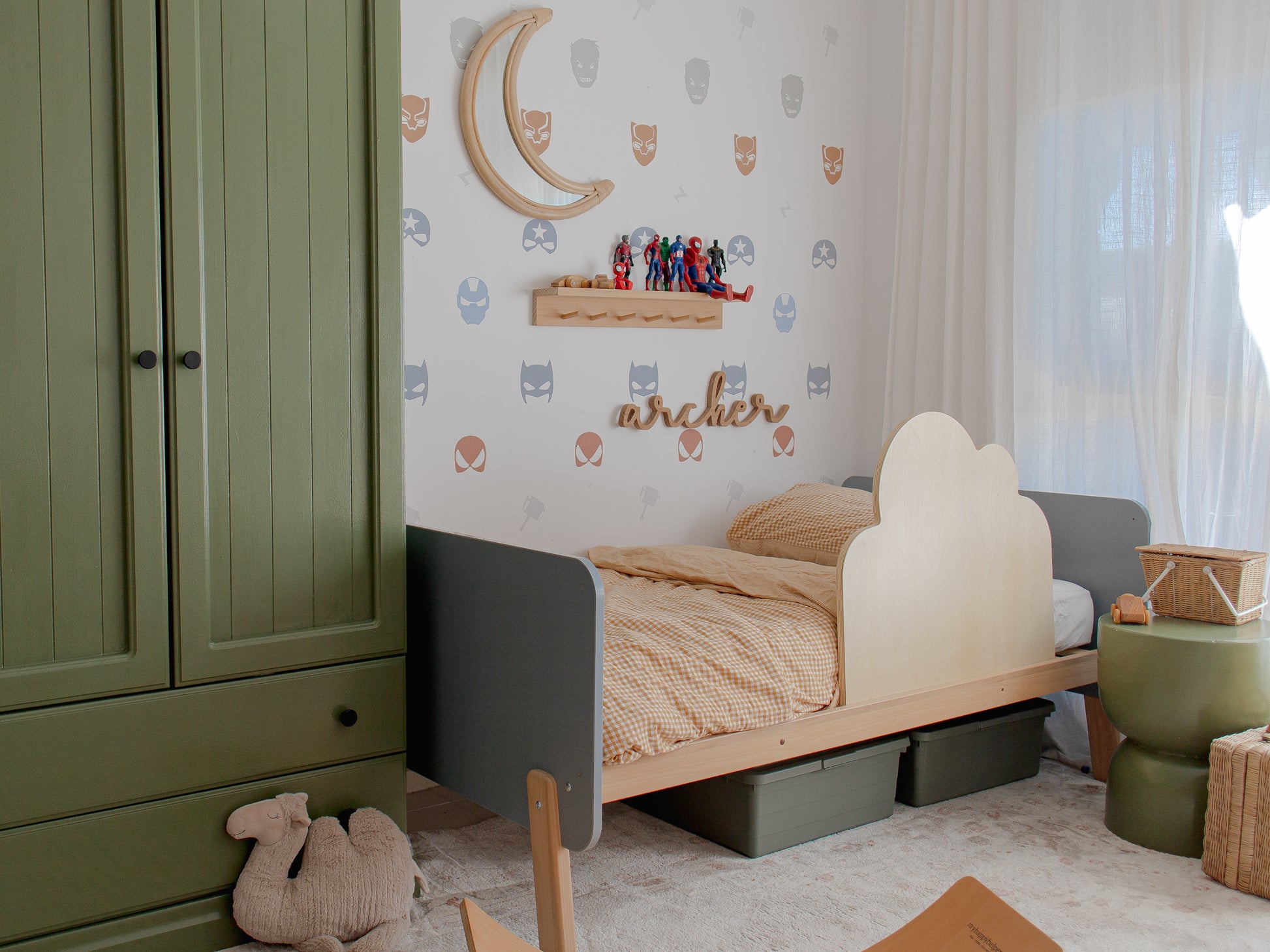 Superhero Wall Decals - Wall Decals Australia - Fable and Fawn