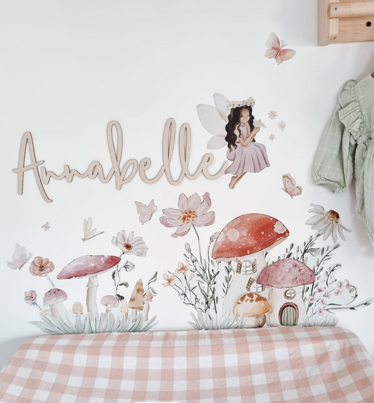 Enchanted Fairy Wall Stickers (Medium Set) - Wall Decals - Fable and Fawn