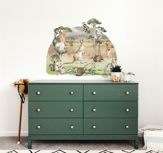 Australian Animals - Wall Mural - Wall Decals - Fable and Fawn