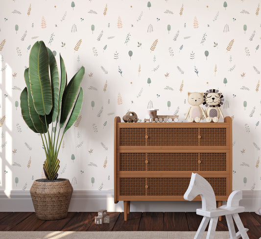 Little Fern Wallpaper - Wallpaper - Fable and Fawn