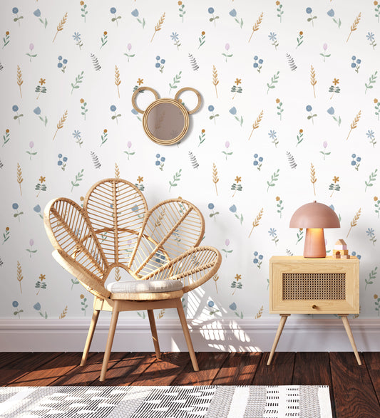 Mindy Floral Wallpaper - Wallpaper - Fable and Fawn