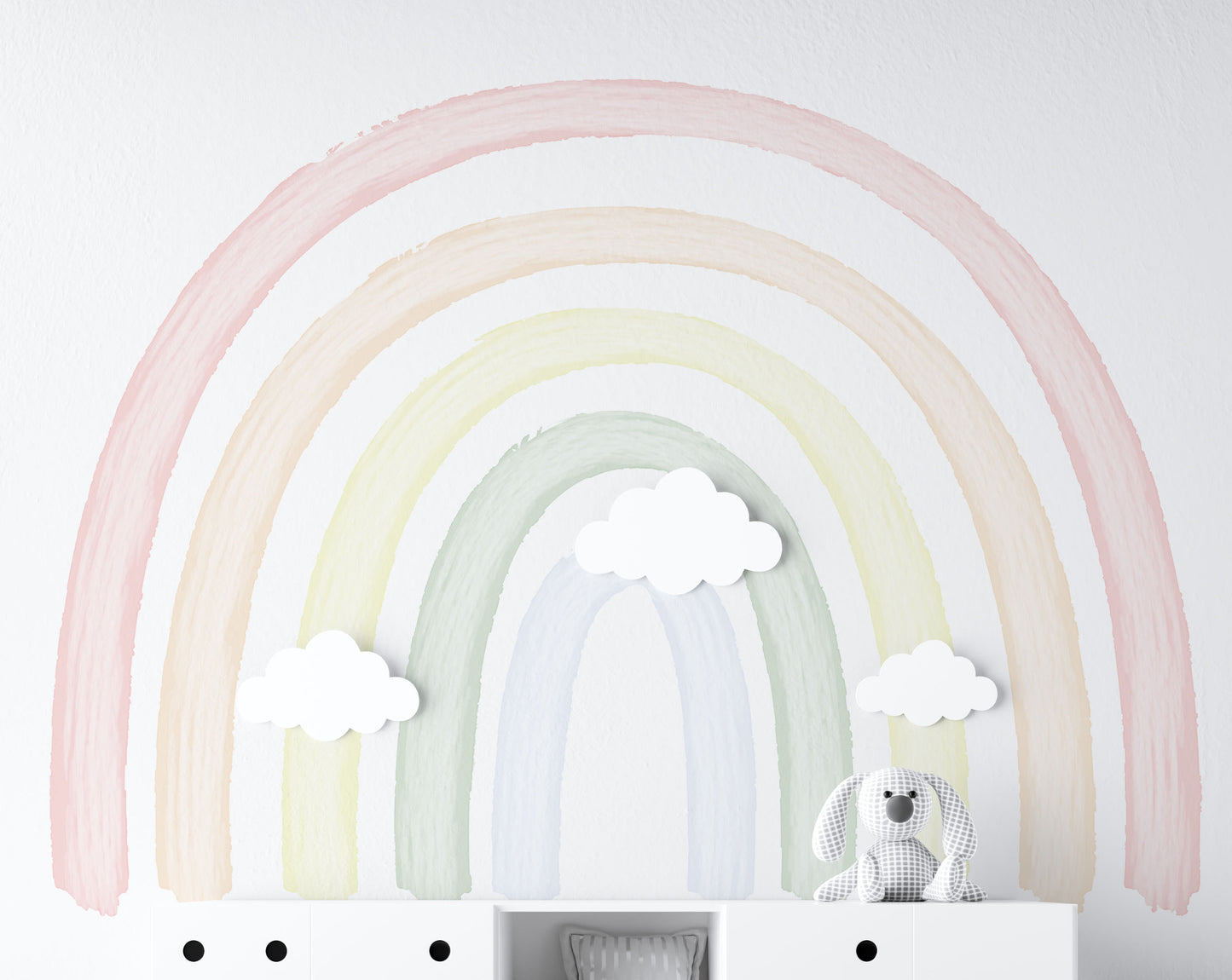 Giant Rainbow Wall Decal - Wall Decals Australia - Fable and Fawn