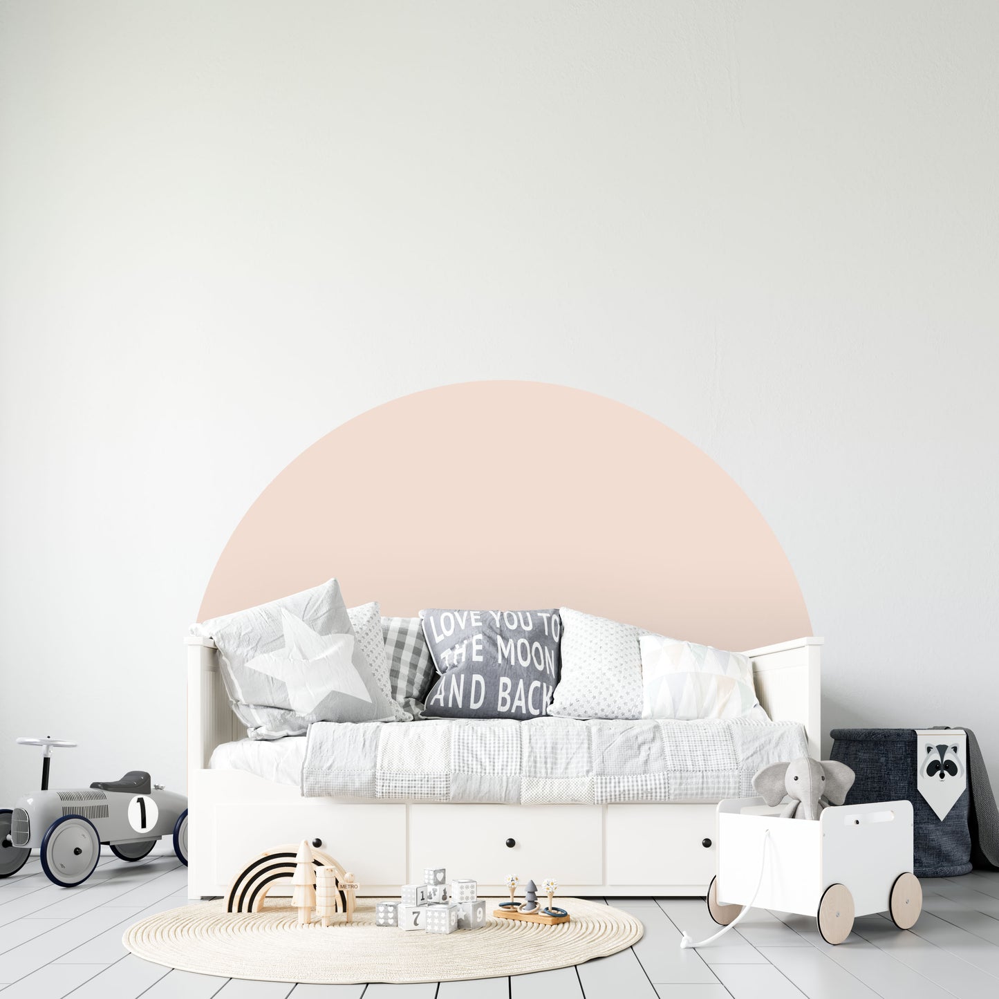 Bedhead Wall Decal (Nude) - Wall Decals - Fable and Fawn