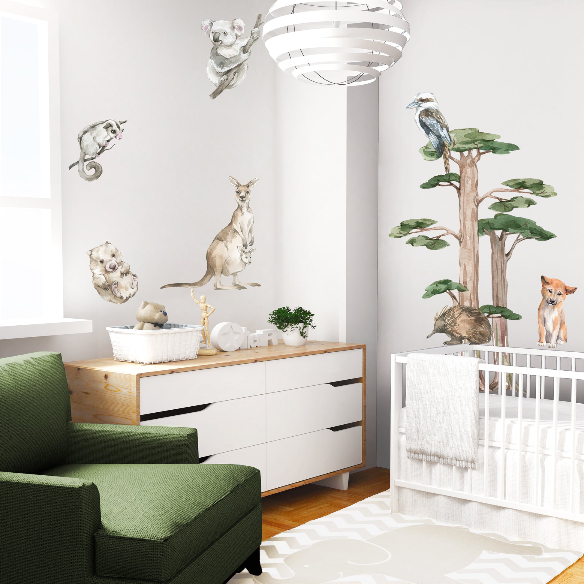 Australian Animals Wall Stickers - Pick Your Own Animals! - Wall Decals - Fable and Fawn