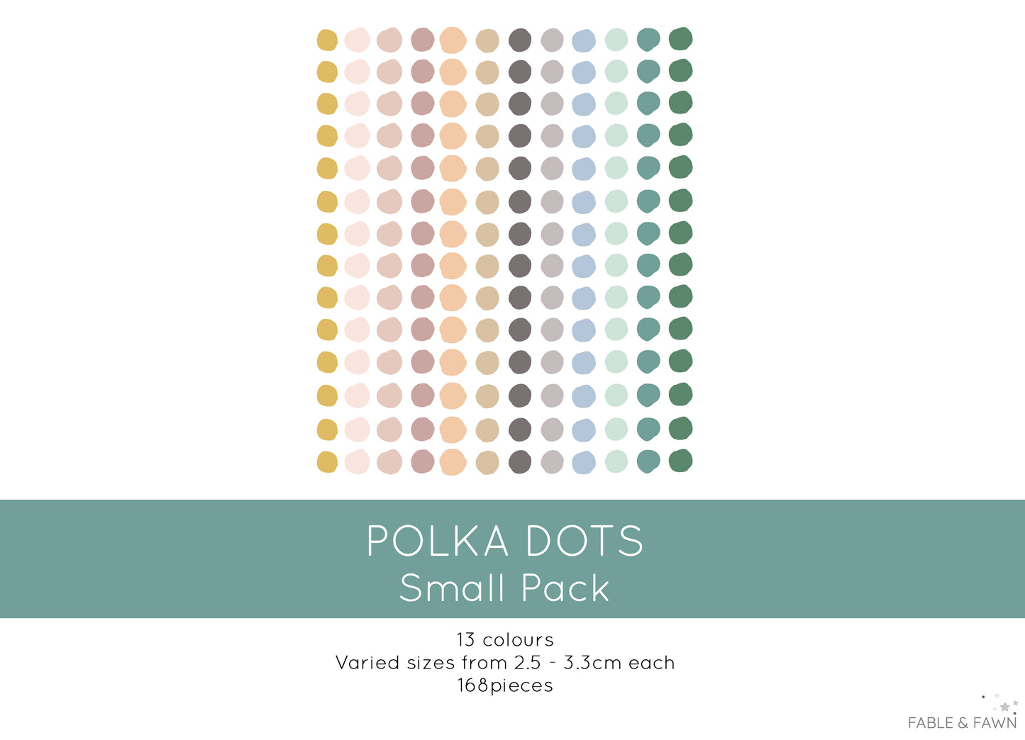 Wall Decals Polka Dots (Party) - Wall Decals - Fable and Fawn