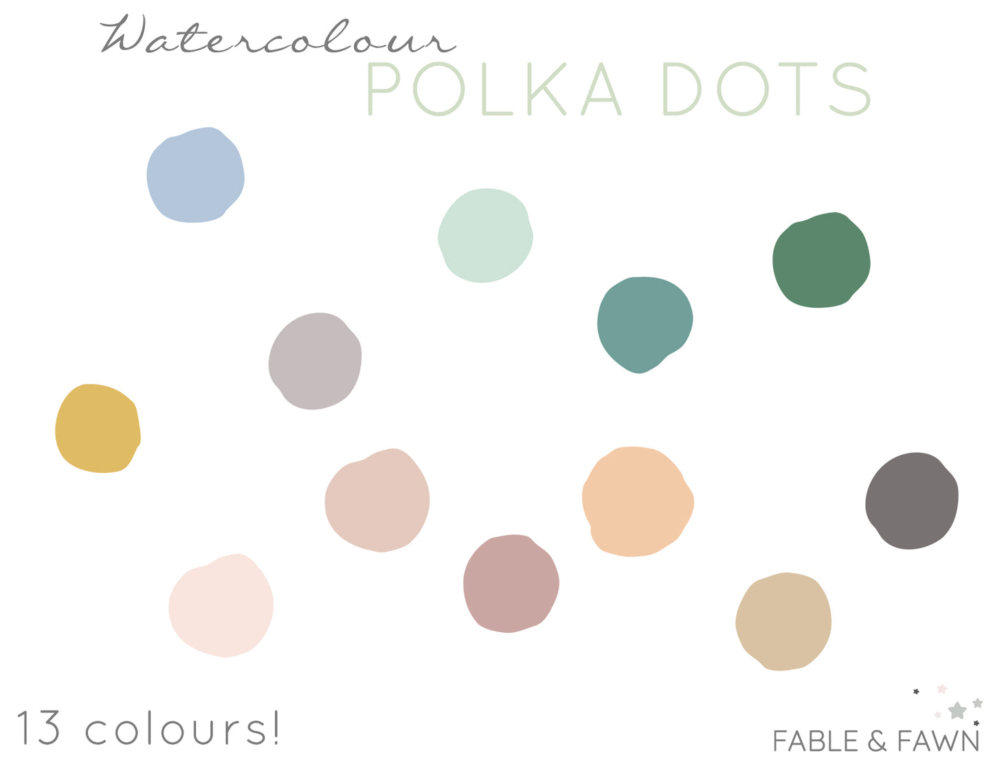 Wall Decals Polka Dots (Party) - Wall Decals - Fable and Fawn