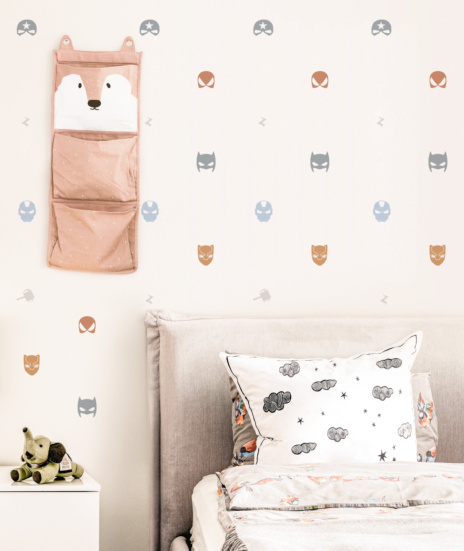 Superhero Wall Decals - Wall Decals - Fable and Fawn