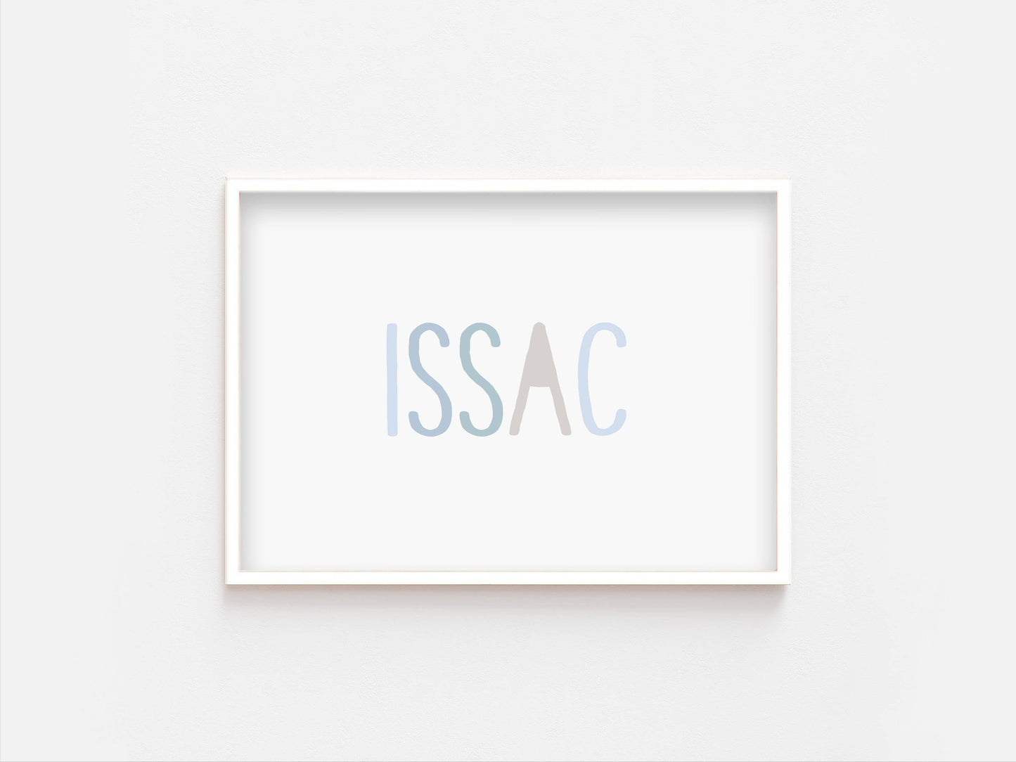 Custom Name Prints (Blue) - Fable and Fawn - PRINT - Fable and Fawn