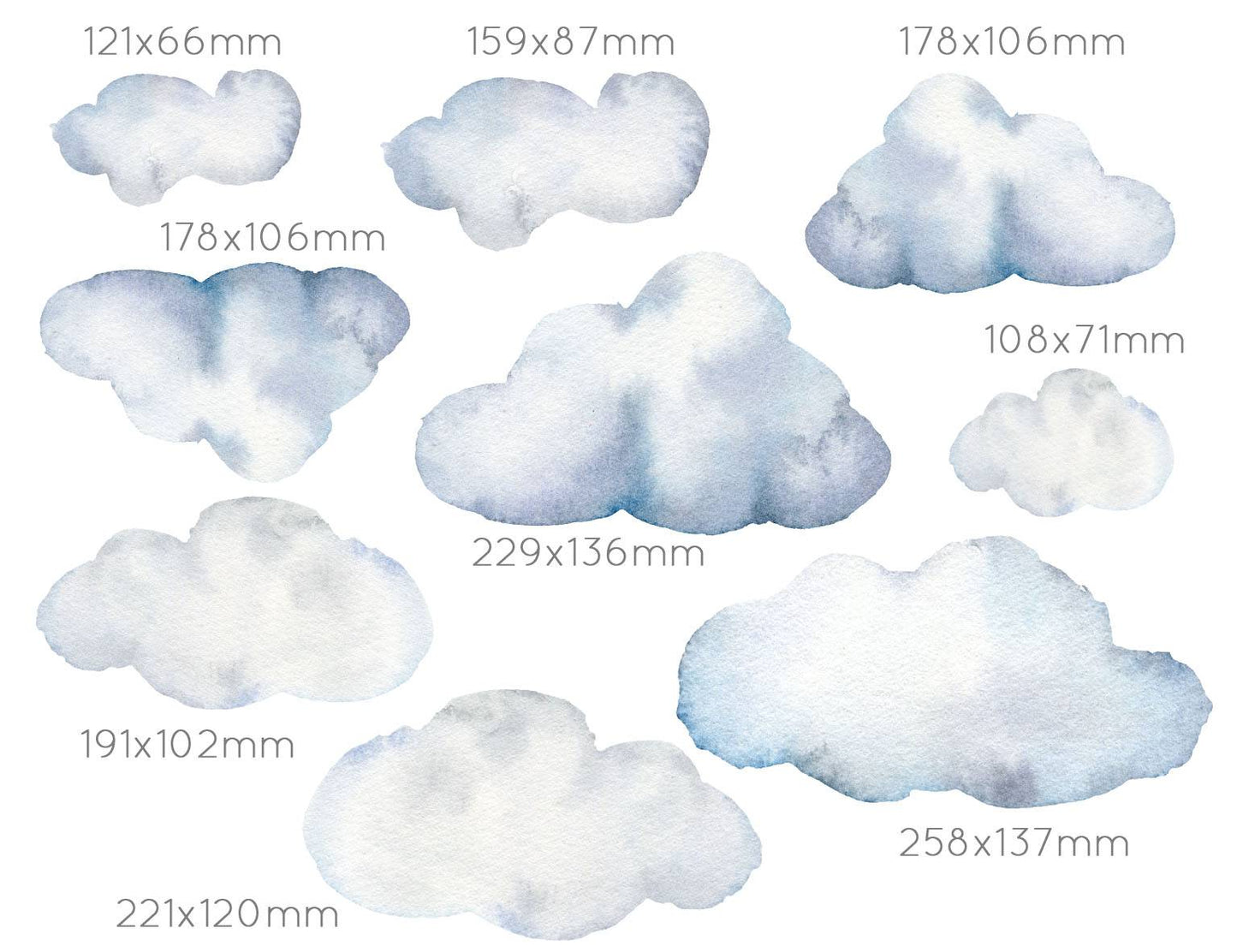 Hot Air Balloon Wall Decals - Wall Decals - Fable and Fawn