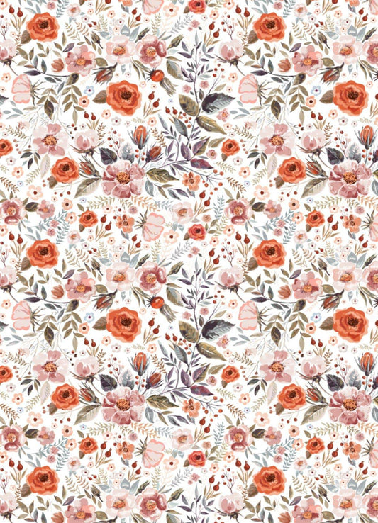 Poppy - Floral Wallpaper - Wallpaper - Fable and Fawn