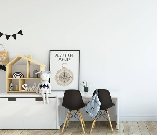 Adventure Awaits Quote Print - Kids Wall Art - Fable and Fawn