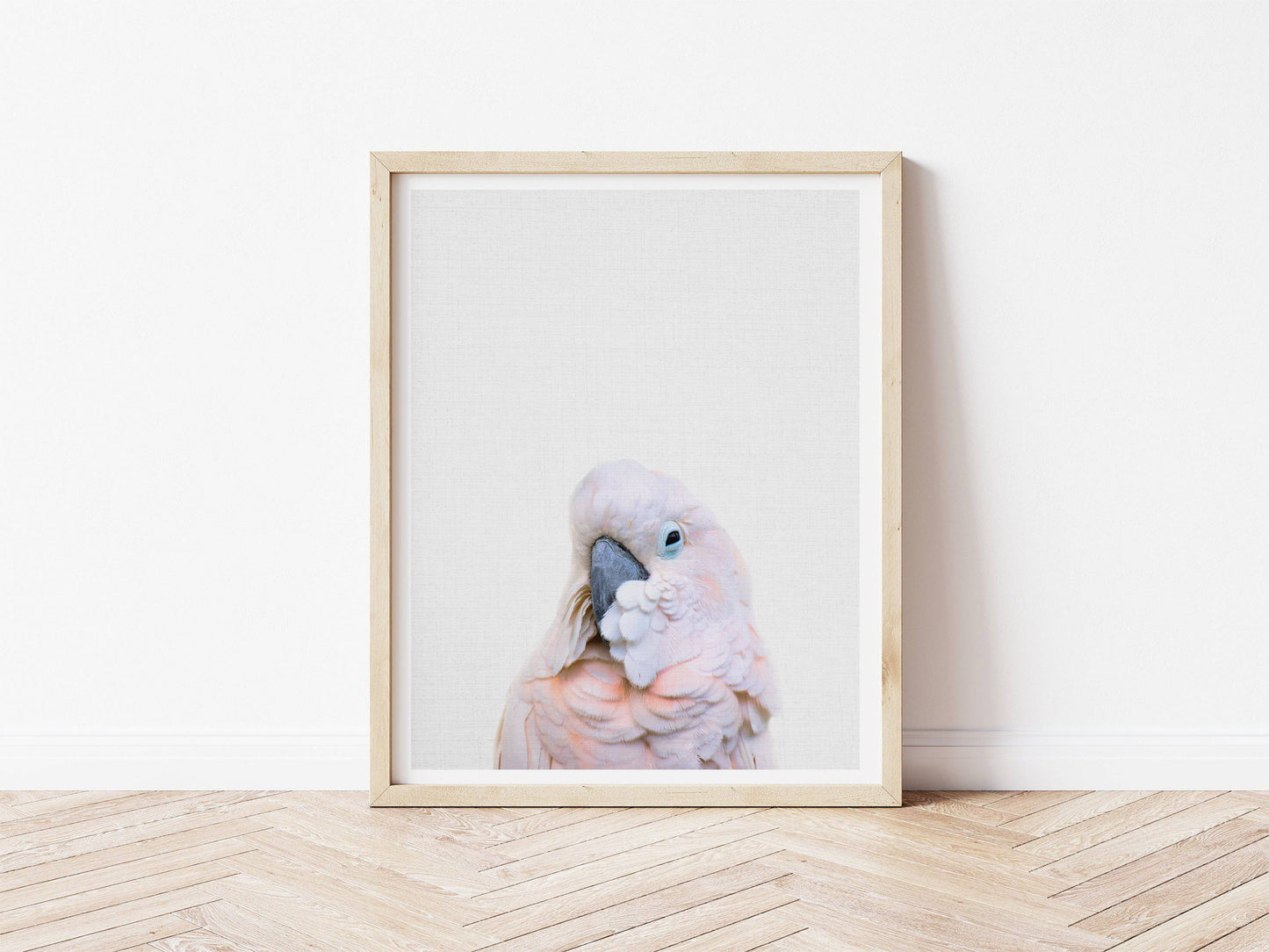 Pink Cockatoo Print - PRINT - Fable and Fawn