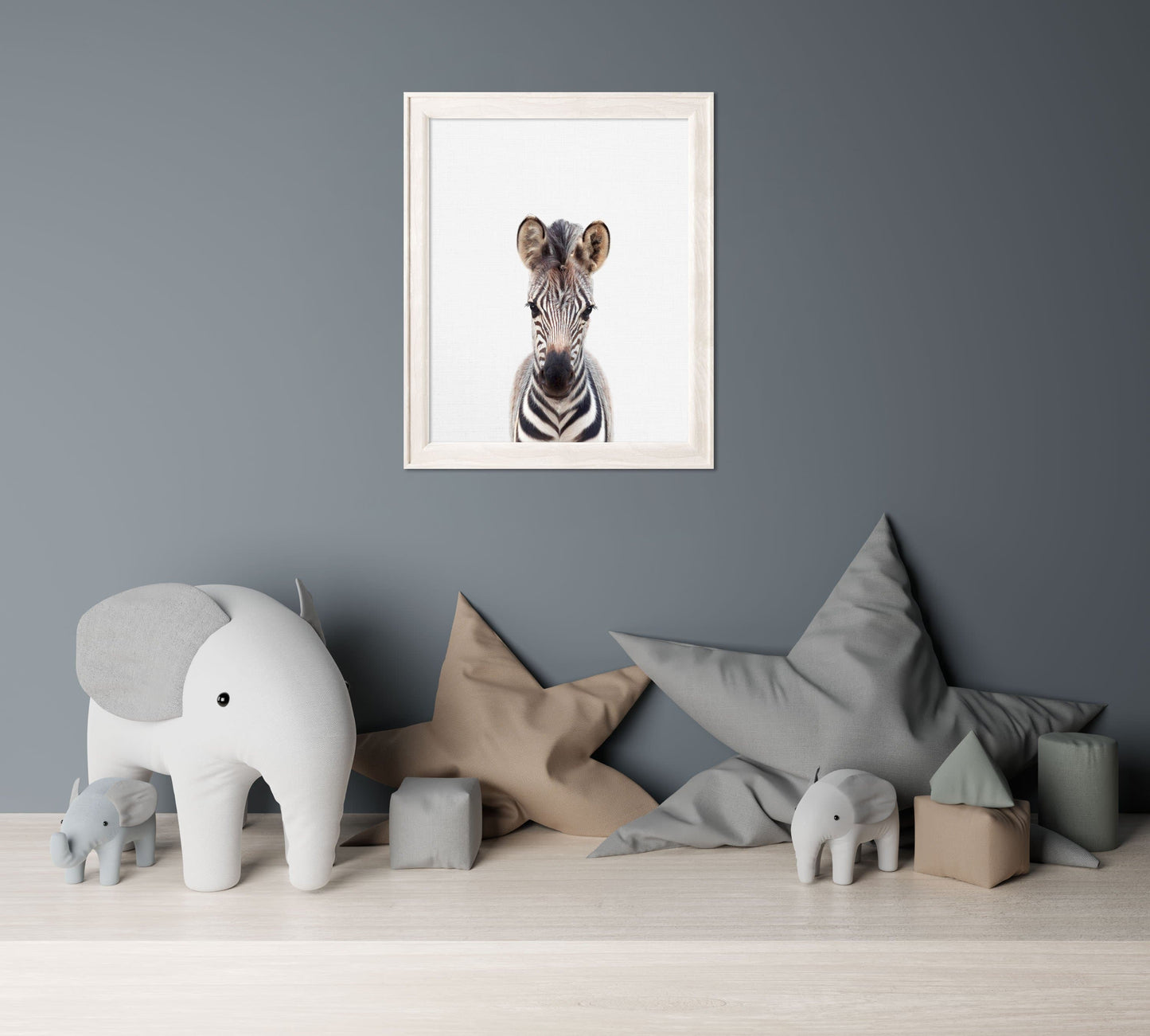 Zebra Print | Baby Animal Print | Safari Nursery - PRINT - Fable and Fawn