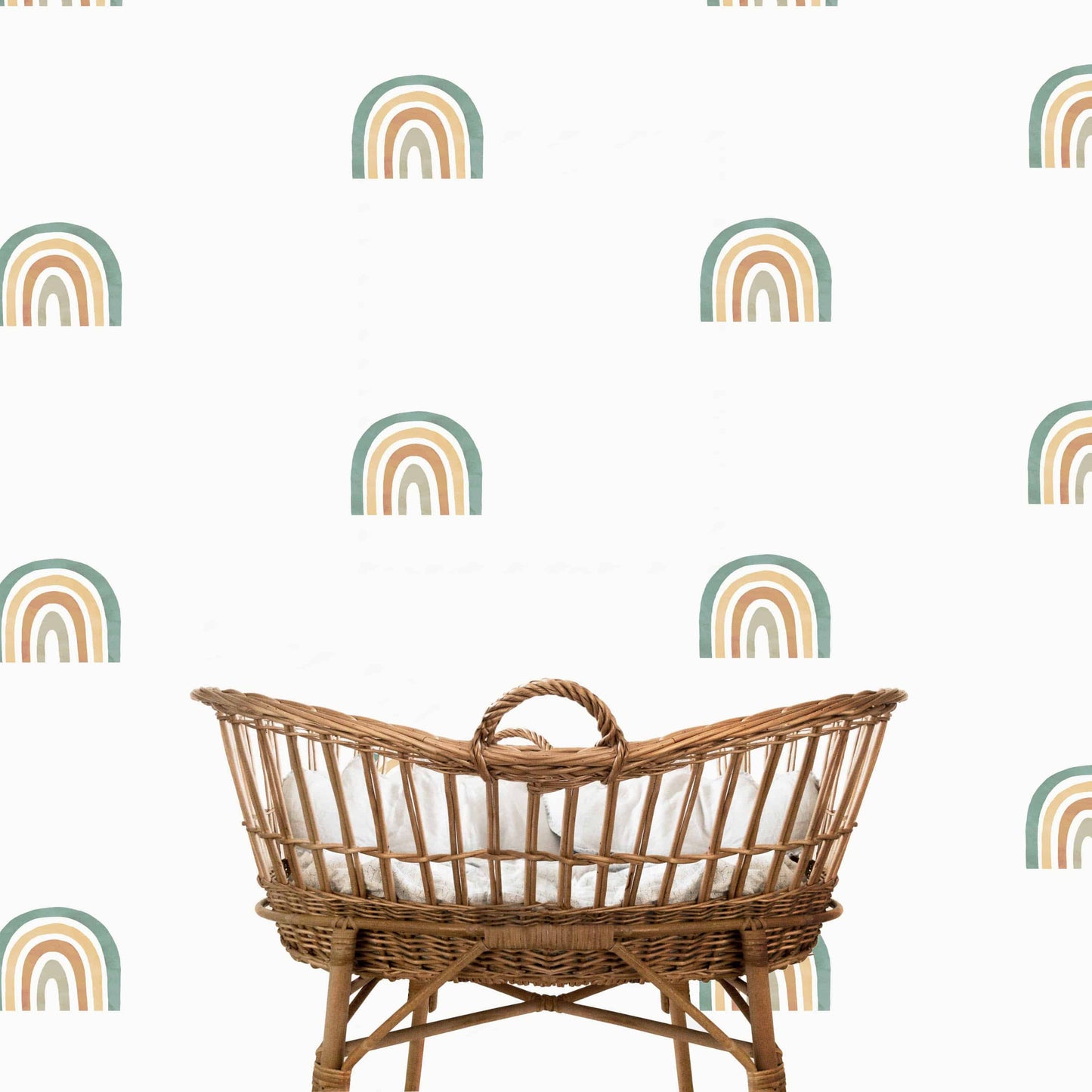 Rainbow Wall Decals (Sage) - Wall Decals - Fable and Fawn