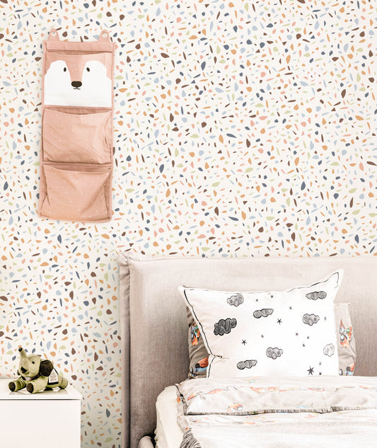 Terrazzo Wallpaper (Outback) - Wallpaper - Fable and Fawn