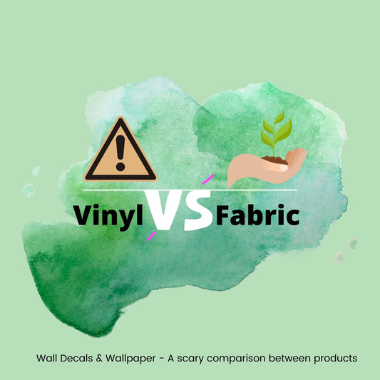 Vinyl Vs Fabric Decals & Wallpaper - A scary comparison!