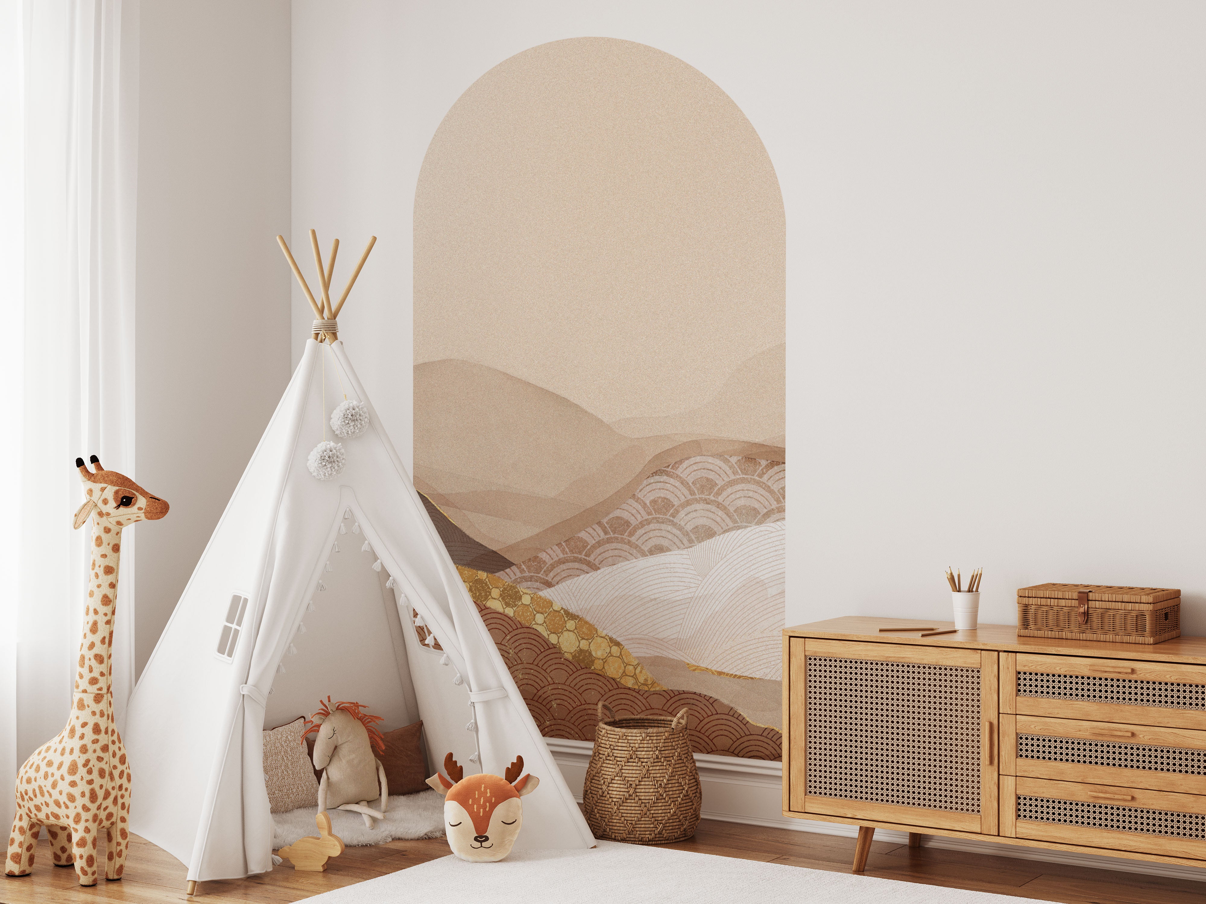 Sahara Arch Wall Decal - Wall Decals Australia - Fable and Fawn