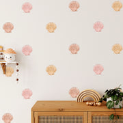 Seashell Wall Decals (Gold)