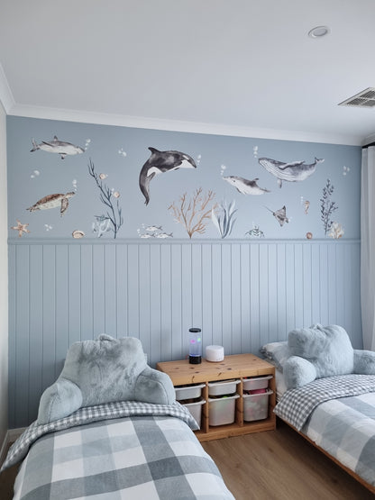 Ocean Wall Decal Set