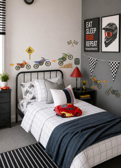 Dirt Bike Wall Decals