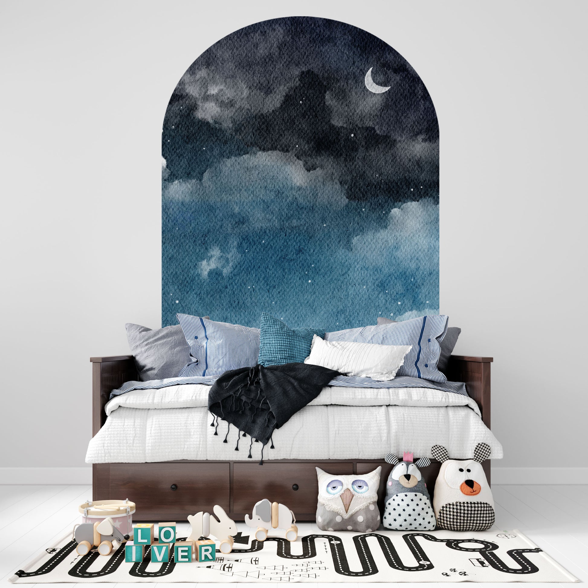 Arch Wall Decal - Twilight - Wall Decals Australia - Fable and Fawn 