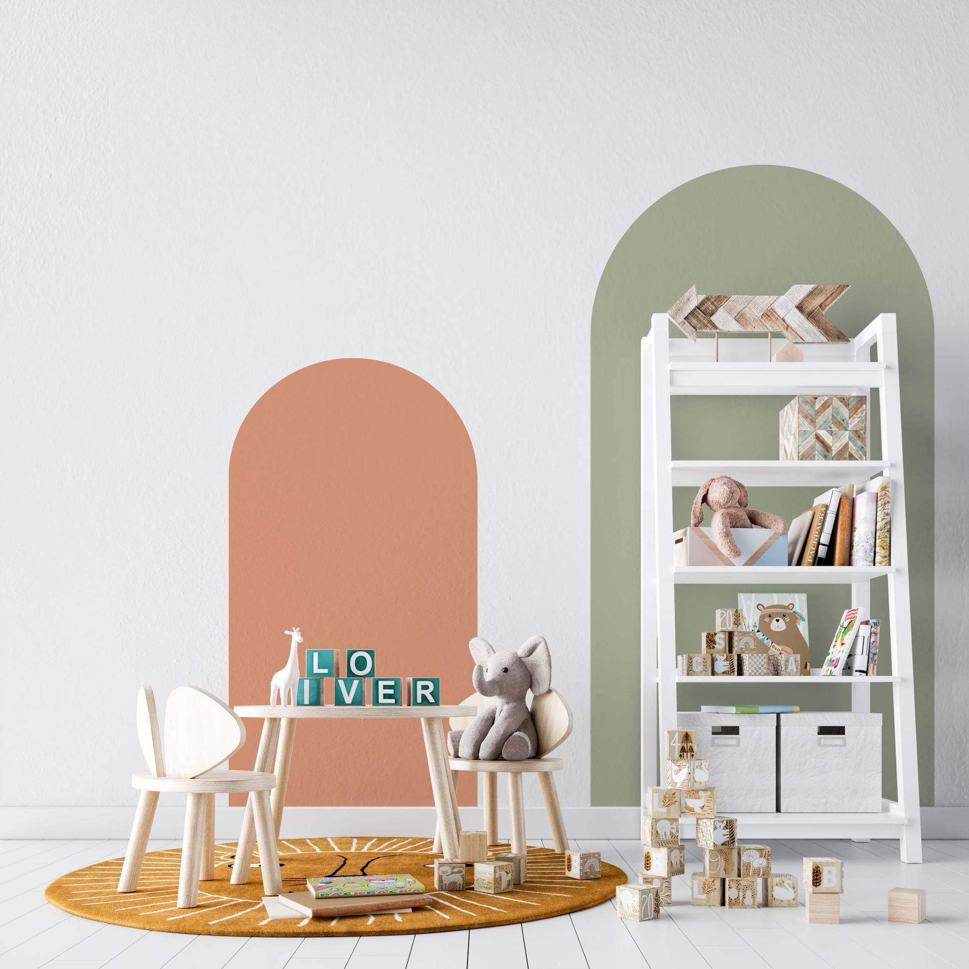 Arch Wall Decals - Clay - Wall Decals Australia - Fable and Fawn 