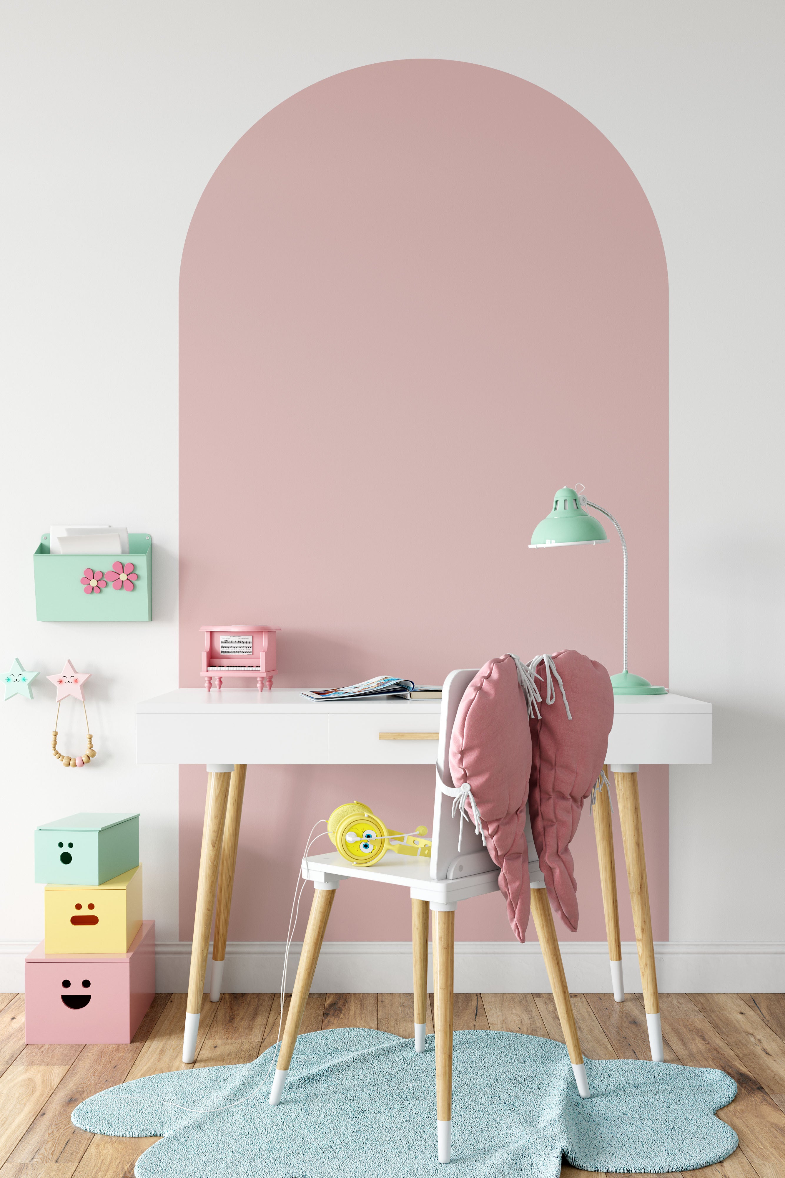 Arch Wall Decals - Block Colours - Wall Decals Australia - Fable and Fawn