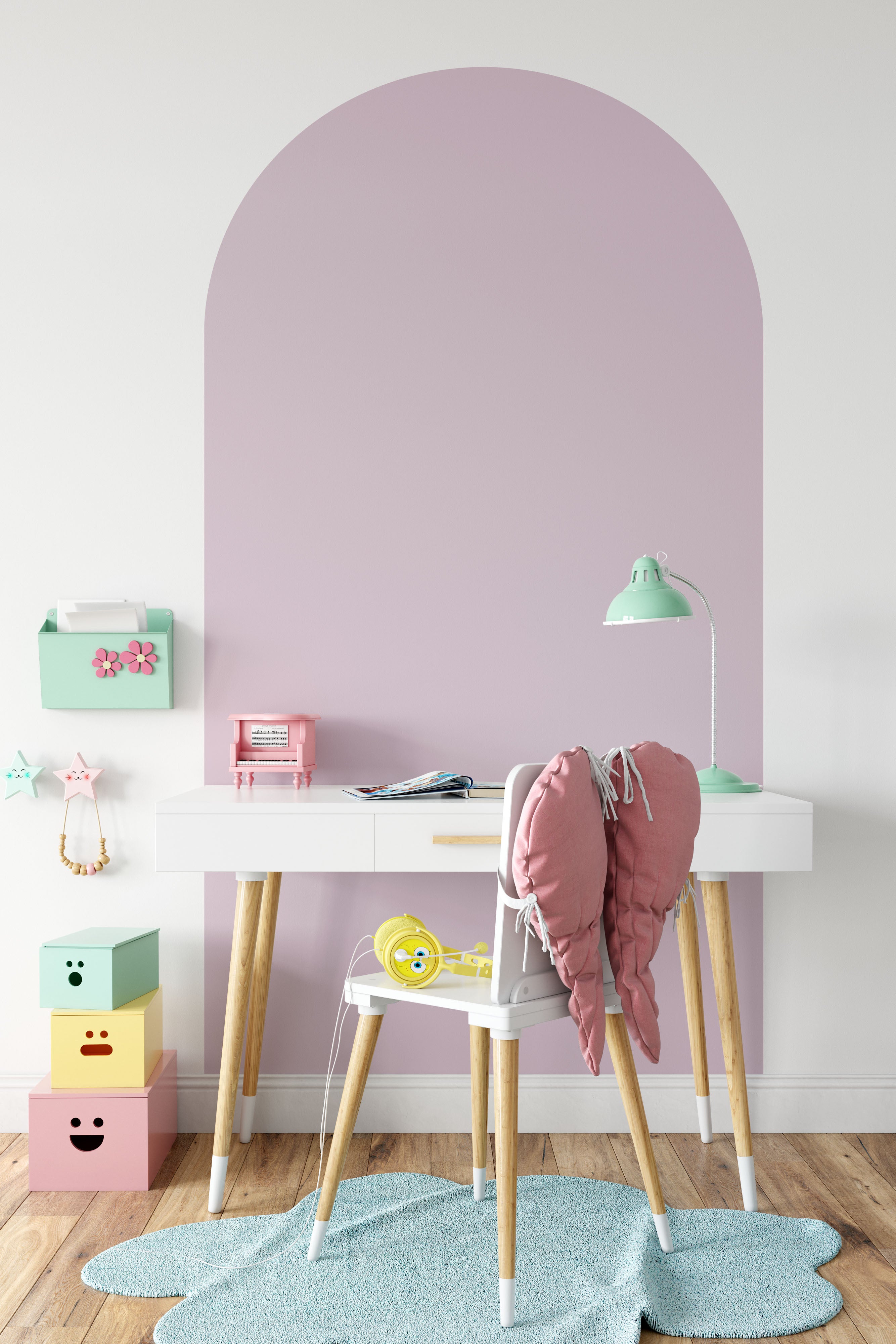 Arch Wall Decals - Block Colours - Wall Decals Australia - Fable and Fawn