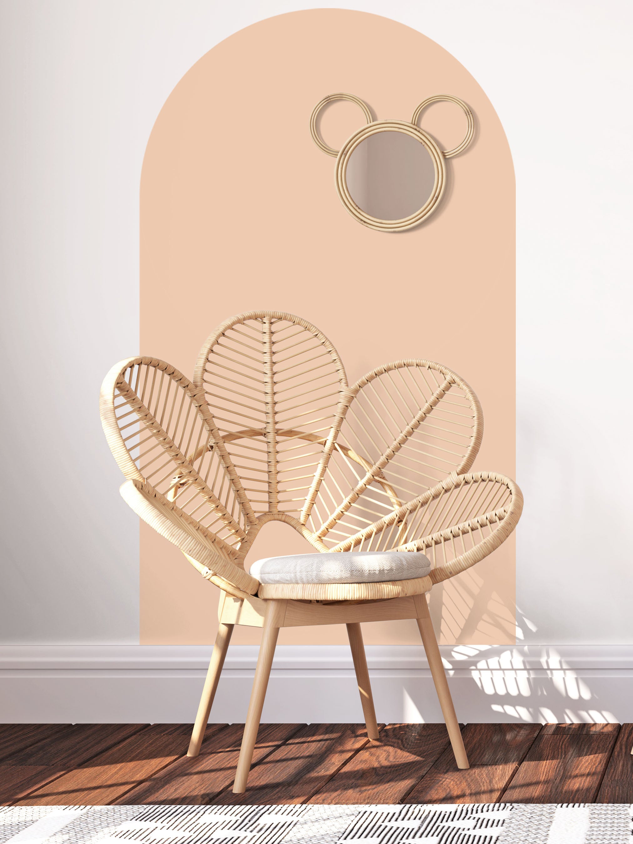 Arch Wall Decals - Block Colours - Wall Decals Australia - Fable and Fawn