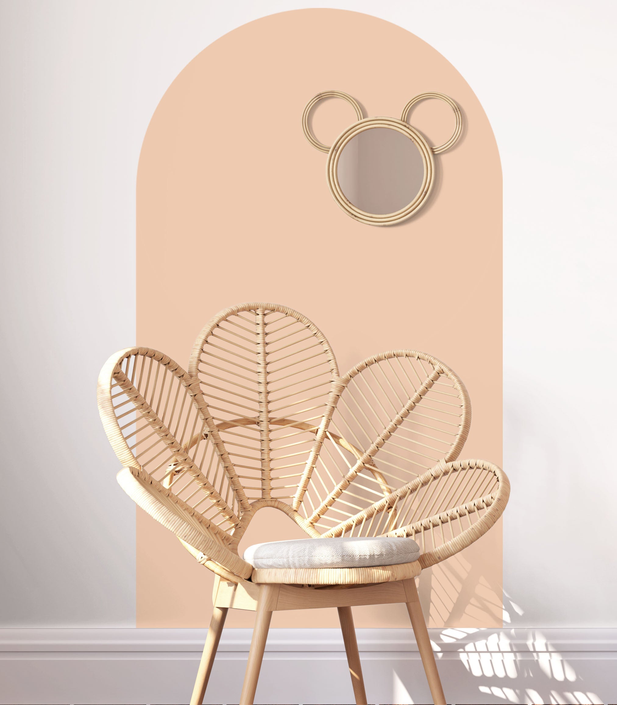Arch Wall Decals - Peach - Wall Decals Australia - Fable and Fawn