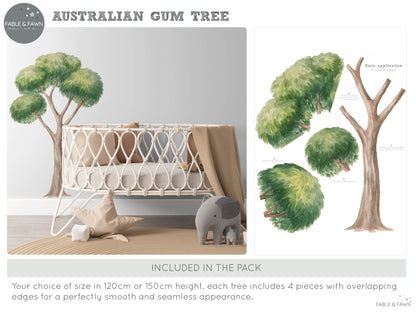 Australian Gum Tree Wall Decal
