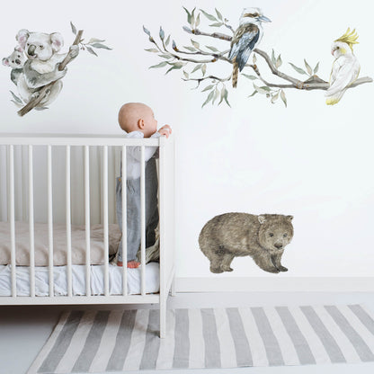 Gum Tree Branch + Animals