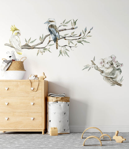 Gum Tree Branch + Animals