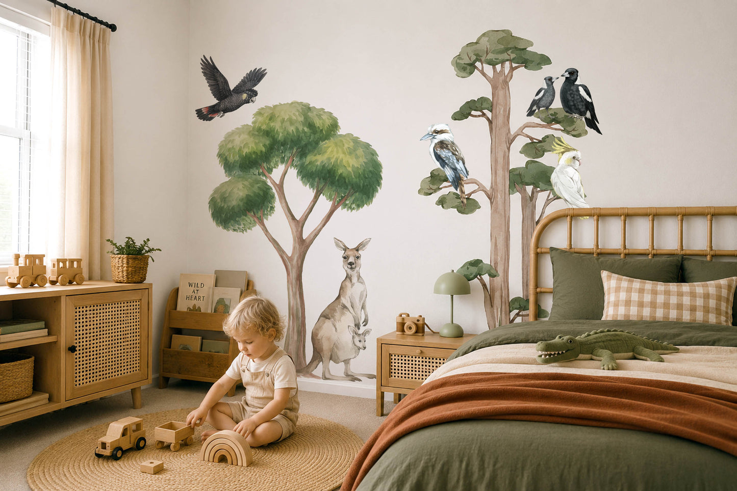 Australian Gum Tree Wall Decal