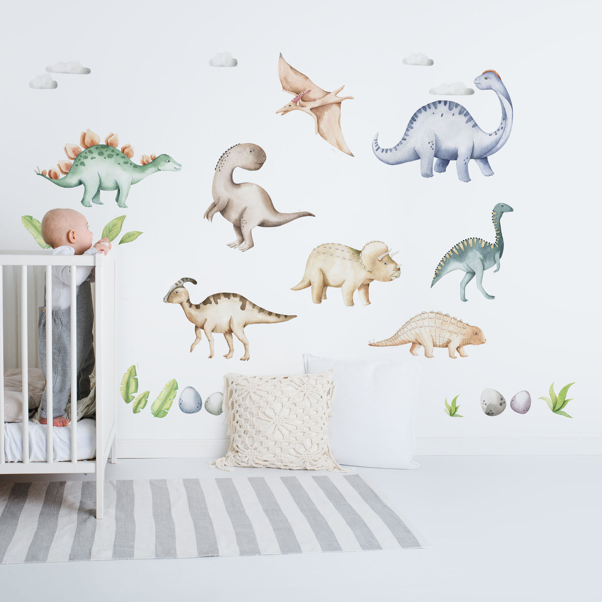 Baby Dinosaur Wall Decals