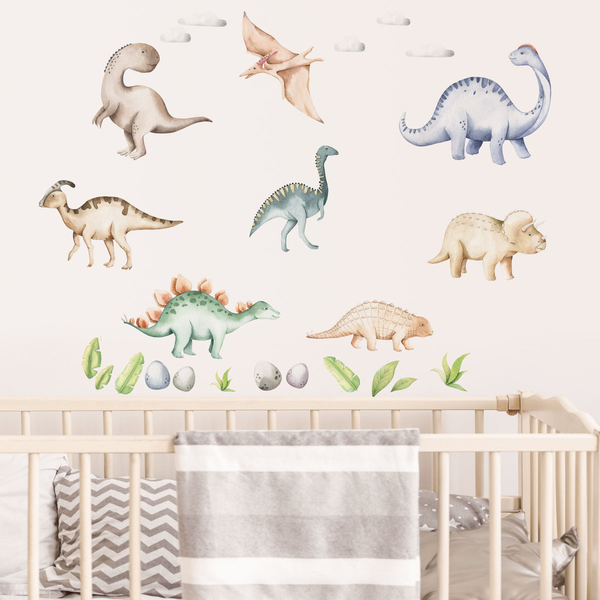 Baby Dinosaur Wall Decals