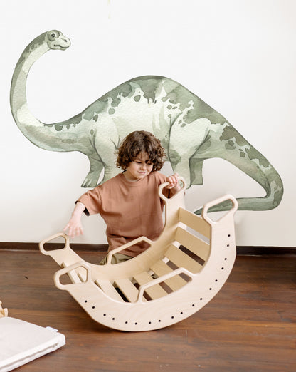 Large Brontosaurus Dinosaur Wall Decal