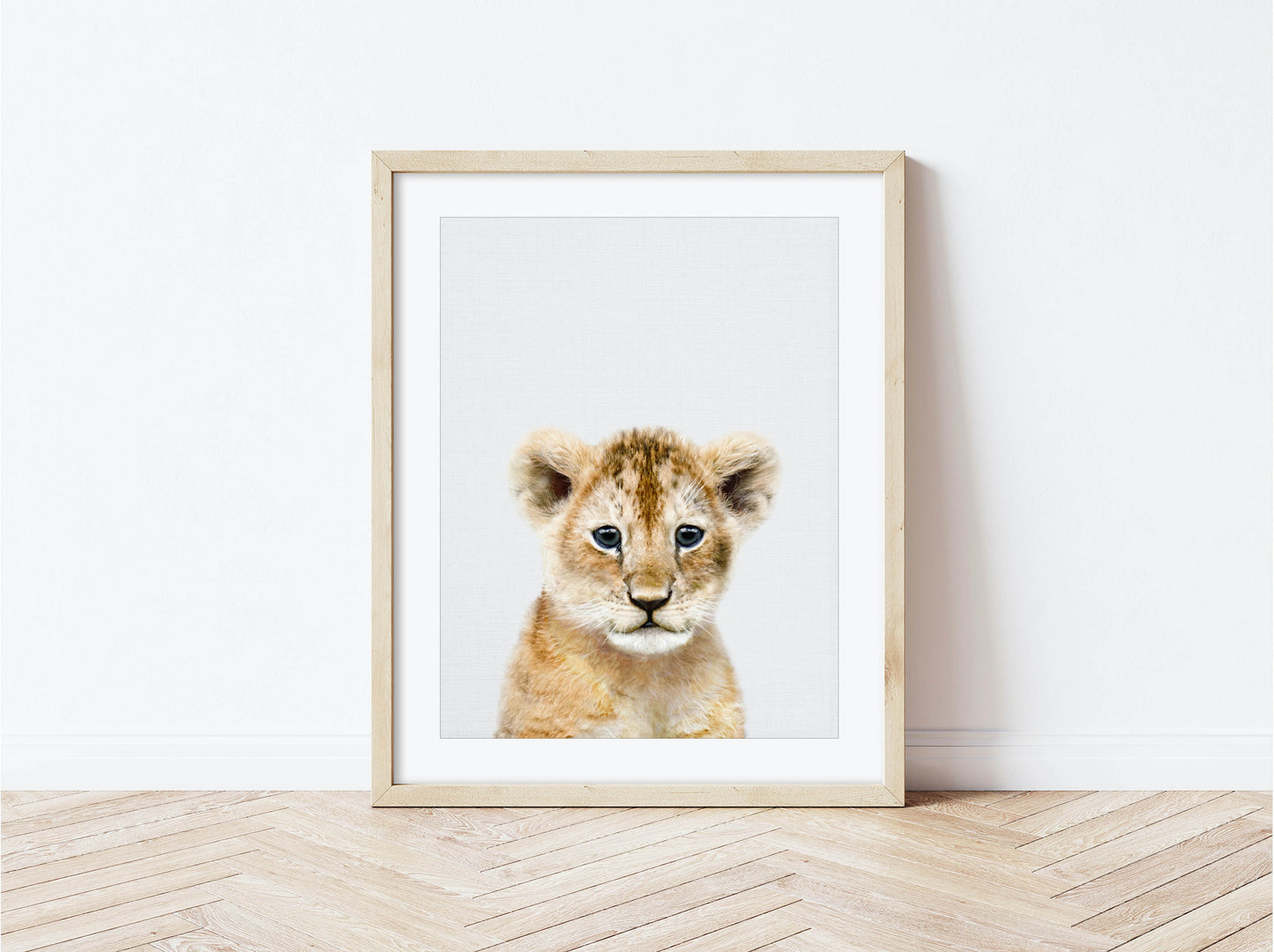 Lion Cub Print - PRINT - Fable and Fawn 